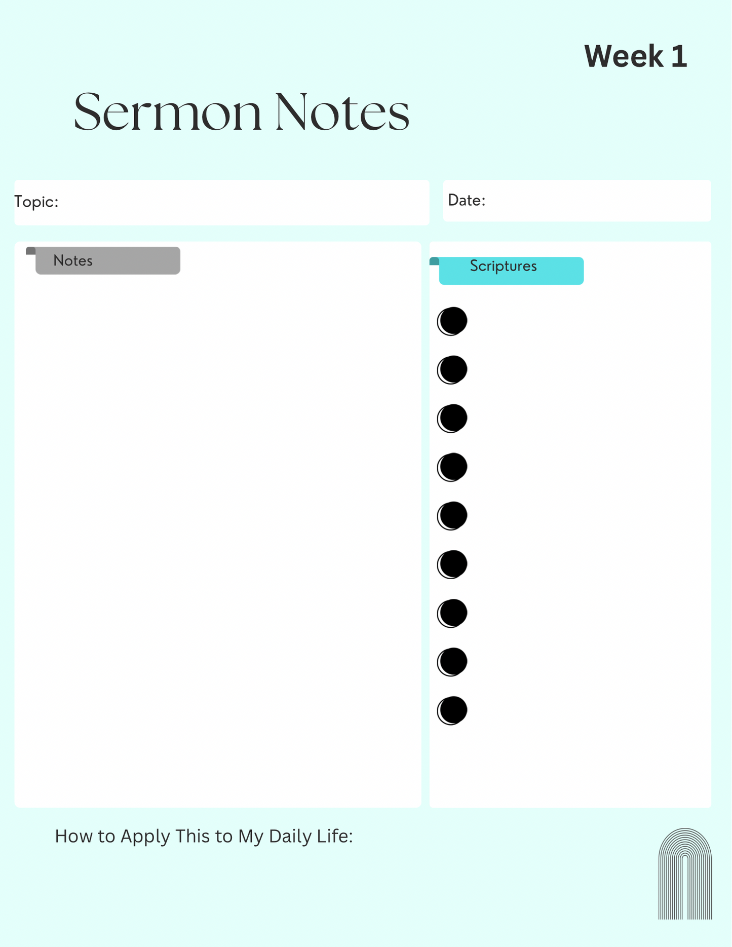 Grounded in the Word: A Sermon & Bible Study Template