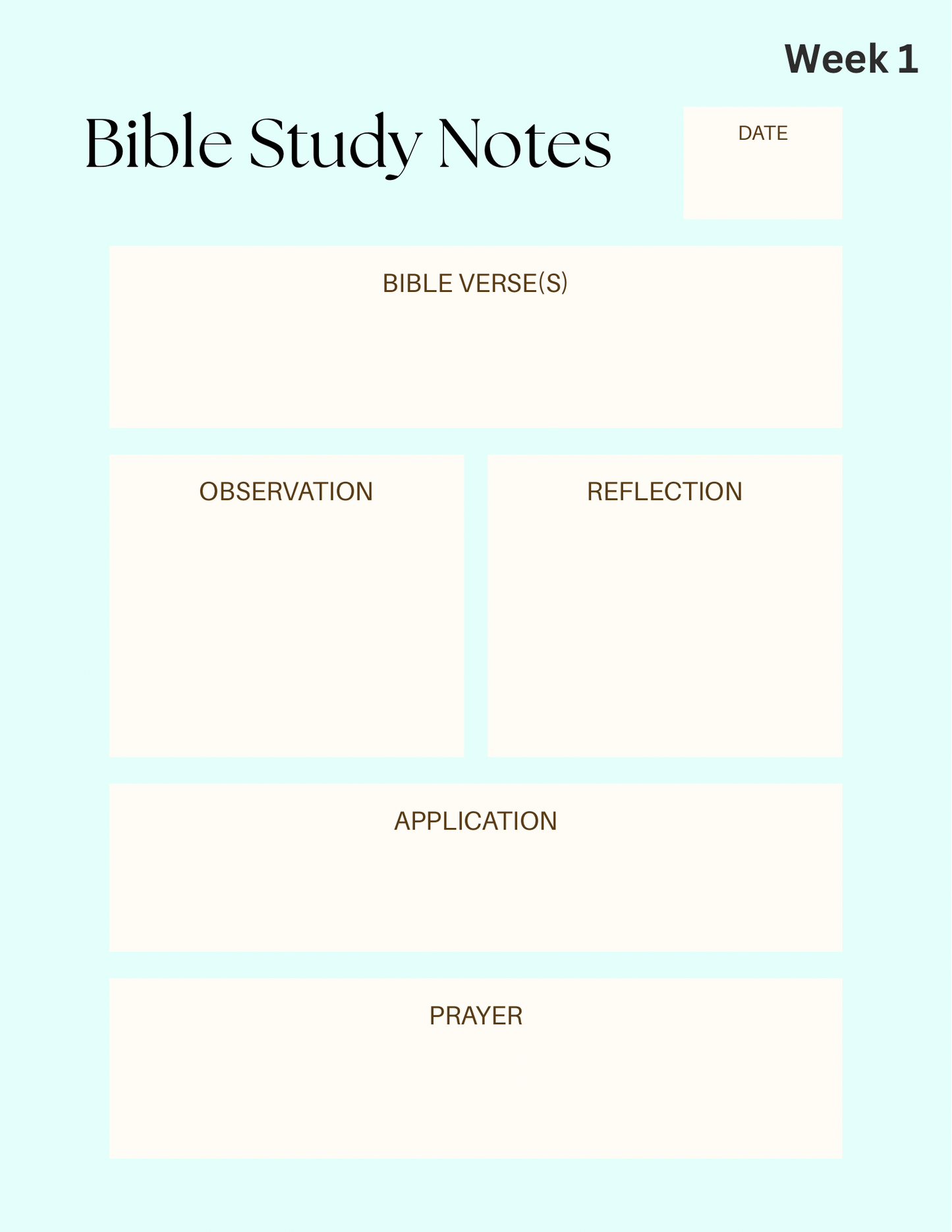 Grounded in the Word: A Sermon & Bible Study Template